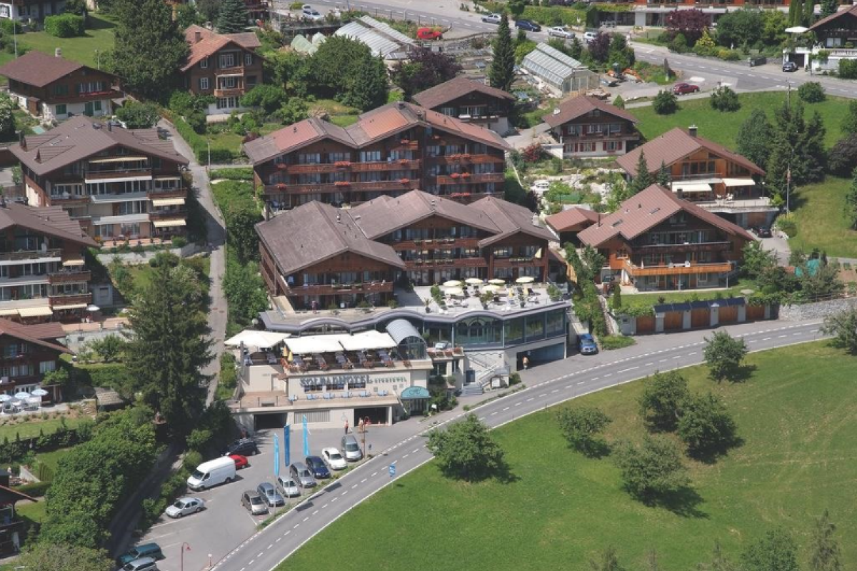 Wellness mit Aussicht auf hohem Niveau im Solbadhotel Sigriswil.